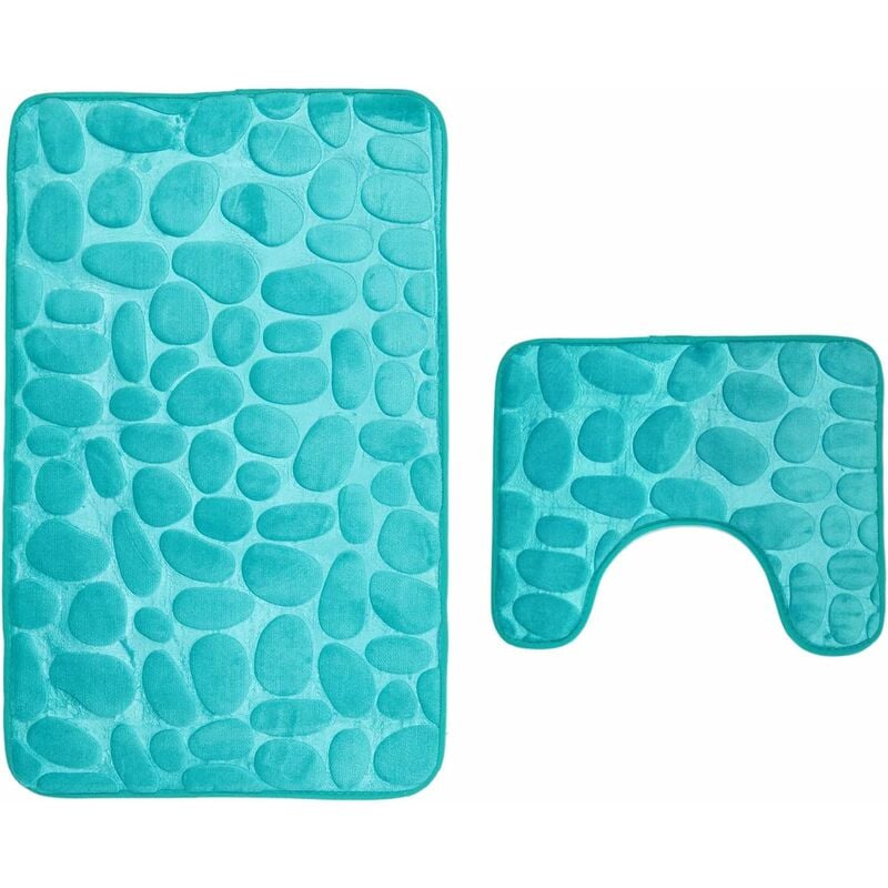 Alfombra de baño, 2 piezas, lavable antideslizante. Juego de alfombrilla de baño, alfombrilla de baño y alfombrilla de baño Aqua
Alfombra de baño, 2 piezas, lavable antideslizante. Juego de alfombrilla de baño, alfombrilla de baño y alfombrilla de baño Aqua