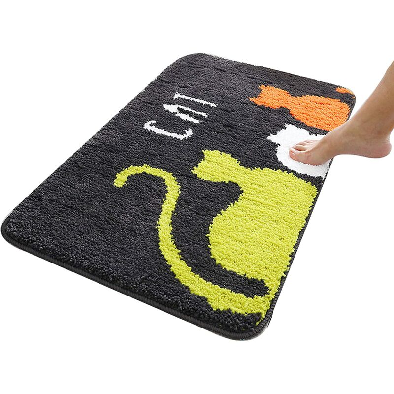Alfombra de baño absorbente de agua, antideslizante, suave y cómoda, respetuosa con el medio ambiente, transpirable, inodoro, microfibra, no se cae
Alfombra de baño absorbente de agua, antideslizante, suave y cómoda, respetuosa con el medio ambiente, transpirable, inodoro, microfibra, no se cae