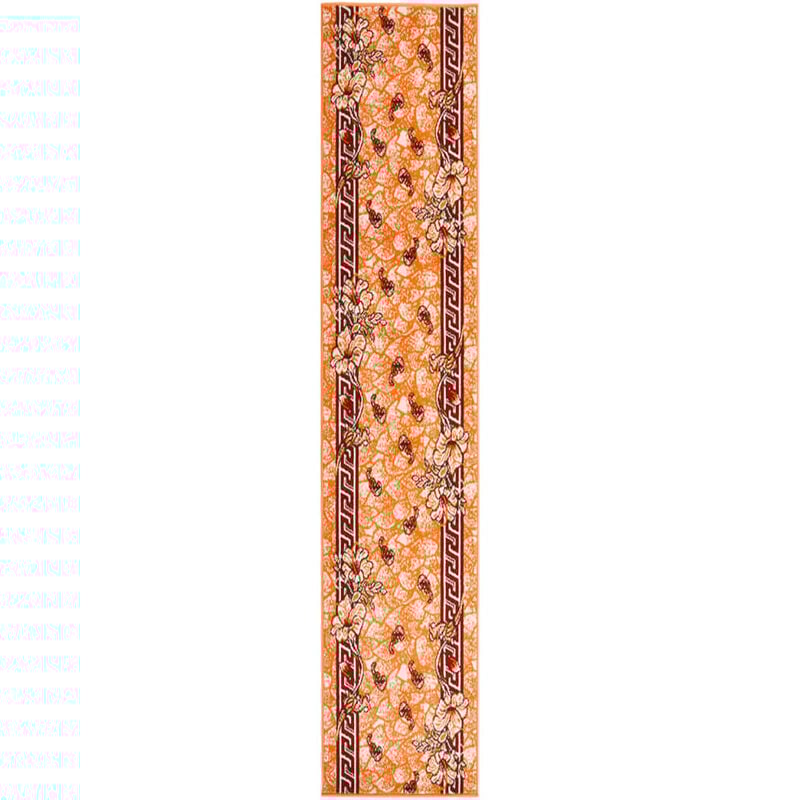 Alfombra de pasillo BCF terracota 80x450 cm