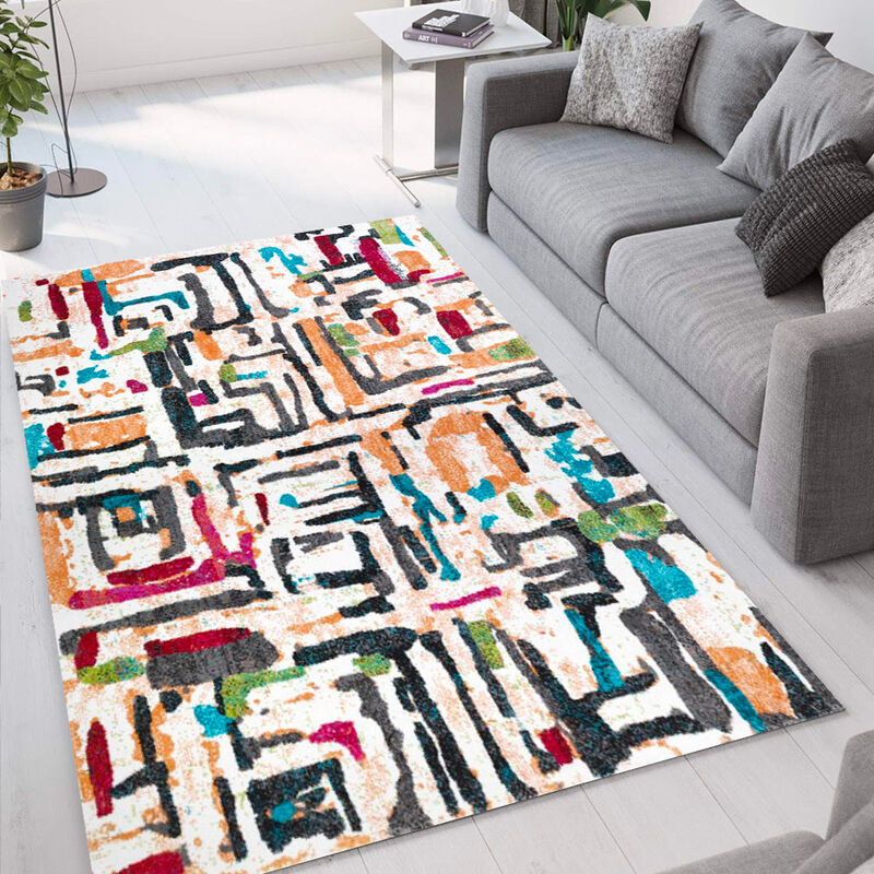 WMD - Alfombra para salón de diseño moderno arte pop multicolor MUL021 | 133 x 190
WMD - Alfombra para salón de diseño moderno arte pop multicolor MUL021 | 133 x 190
