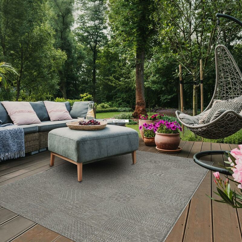 Alfombra exterior México Ex alfombra Kilim Carpet Terraza o jardín en UnAmourDeTapis - Gris
Alfombra exterior México Ex alfombra Kilim Carpet Terraza o jardín en UnAmourDeTapis - Gris