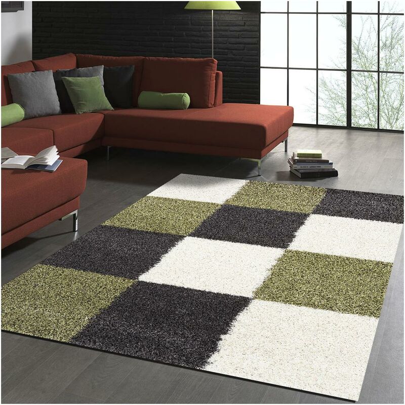 Alfombra lanuda pelo largo 65x130 cm Rectangular NORLAZ Gris entrada adecuado para calefacción por suelo radiante - Vert
Alfombra lanuda pelo largo 65x130 cm Rectangular NORLAZ Gris entrada adecuado para calefacción por suelo radiante - Vert