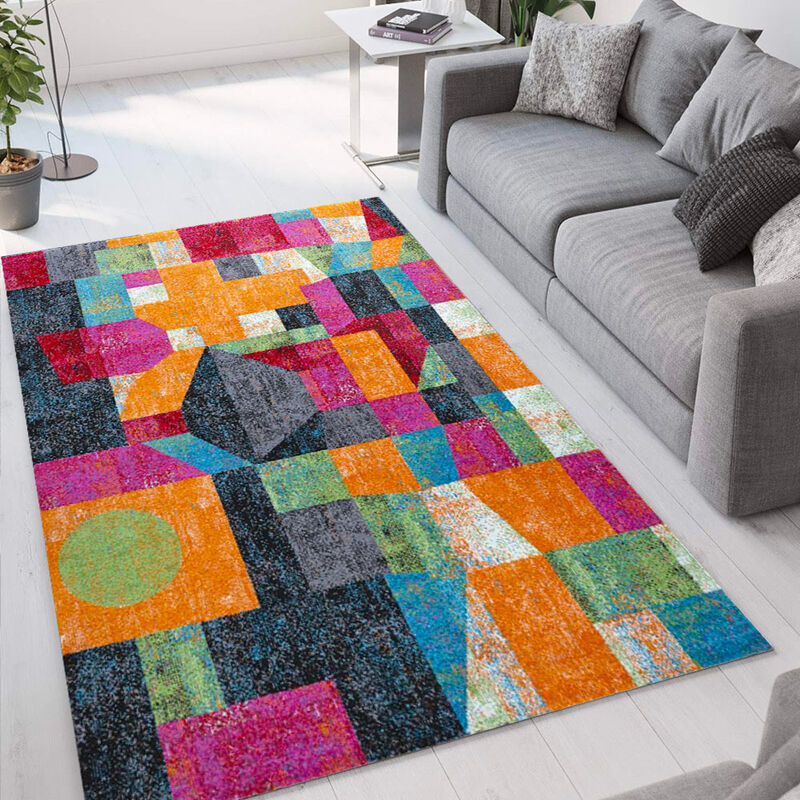 WMD - Alfombra para salón de diseño geométrico moderno multicolor de Milano MUL020 | Talla: 160 x 230
WMD - Alfombra para salón de diseño geométrico moderno multicolor de Milano MUL020 | Talla: 160 x 230