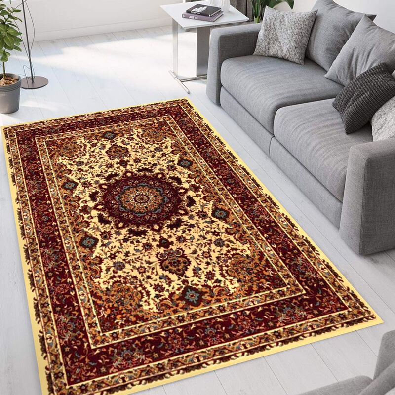 Alfombra de estilo persa para salón con diseños florales y orientales Istanbul CRE002IST | Talla: 140 x 200
Alfombra de estilo persa para salón con diseños florales y orientales Istanbul CRE002IST | Talla: 140 x 200