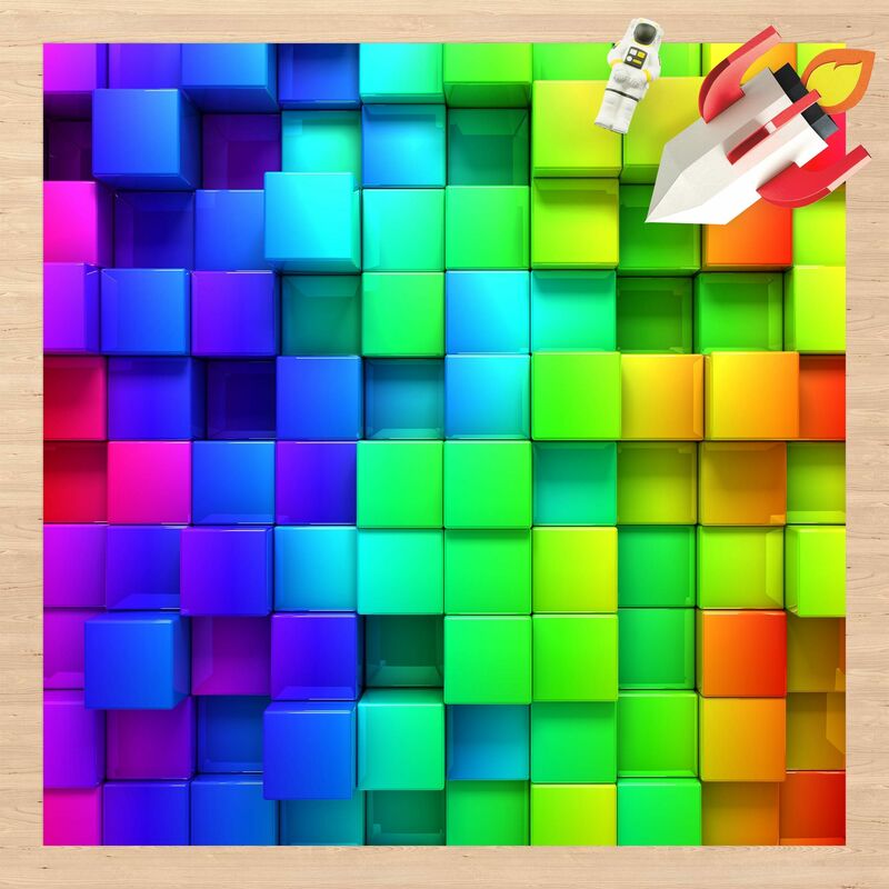 Bilderwelten - Alfombras vinílicas - 3D Cubes - Cuadrado 1:1 Dimensión LxA: 120cm x 120cm
Bilderwelten - Alfombras vinílicas - 3D Cubes - Cuadrado 1:1 Dimensión LxA: 120cm x 120cm