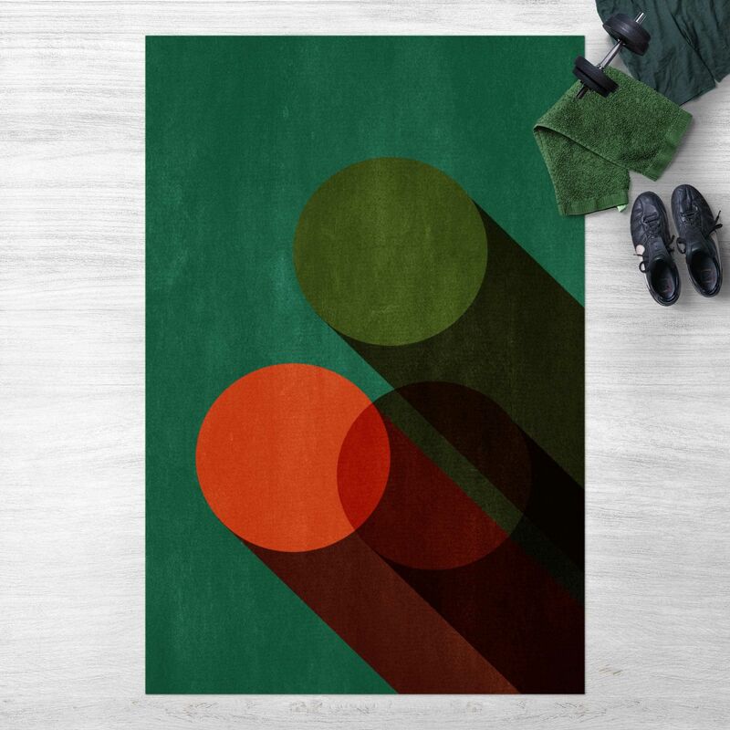 Alfombras vinílicas - Abstract Shapes - Circles In Green And Red - Alto 3:2 Dimensión LxA: 210cm x 140cm
Alfombras vinílicas - Abstract Shapes - Circles In Green And Red - Alto 3:2 Dimensión LxA: 210cm x 140cm