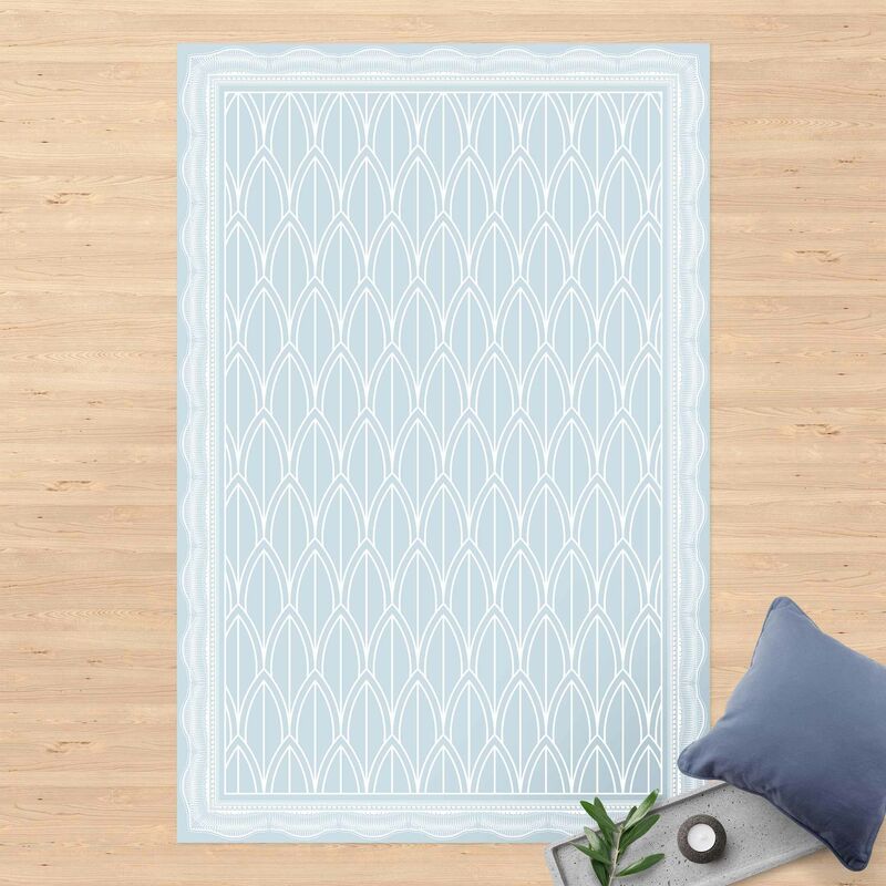 Alfombras vinílicas - Art Deco Feather Pattern With Border - Alto 3:2 Dimensión LxA: 210cm x 140cm
Alfombras vinílicas - Art Deco Feather Pattern With Border - Alto 3:2 Dimensión LxA: 210cm x 140cm