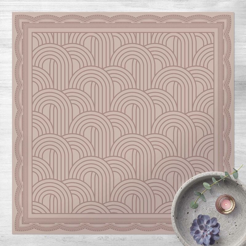Alfombras vinílicas - Art Deco Mountains Pattern With Border - Cuadrado 1:1 Dimensión LxA: 80cm x 80cm
Alfombras vinílicas - Art Deco Mountains Pattern With Border - Cuadrado 1:1 Dimensión LxA: 80cm x 80cm