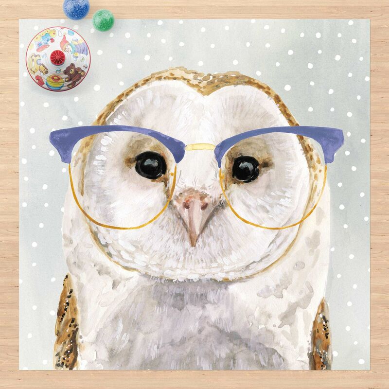 Bilderwelten - Alfombras vinílicas - Bespectacled Animals - Owl - Cuadrado 1:1 Dimensión LxA: 40cm x 40cm
Bilderwelten - Alfombras vinílicas - Bespectacled Animals - Owl - Cuadrado 1:1 Dimensión LxA: 40cm x 40cm