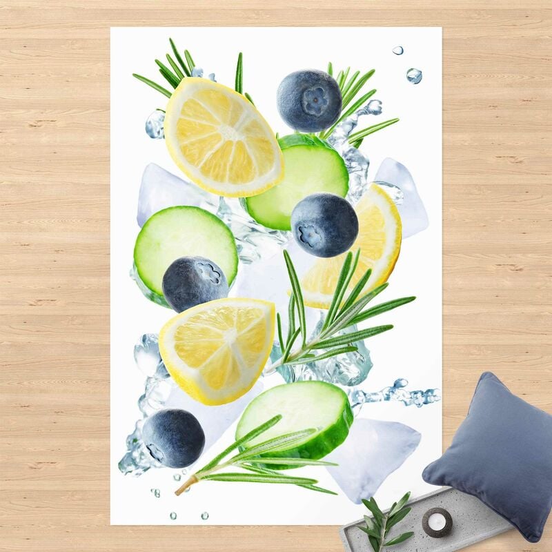 Bilderwelten - Alfombras vinílicas - Blueberries Lemons Ice Cubes Splash - Alto 3:2 Dimensión LxA: 210cm x 140cm
Bilderwelten - Alfombras vinílicas - Blueberries Lemons Ice Cubes Splash - Alto 3:2 Dimensión LxA: 210cm x 140cm