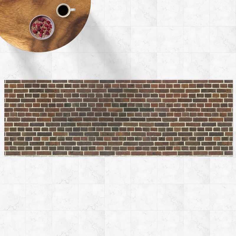 Alfombras vinílicas - Brick Wall Reddish Brown - Panorama Formato apaisado Dimensión LxA: 90cm x 270cm
Alfombras vinílicas - Brick Wall Reddish Brown - Panorama Formato apaisado Dimensión LxA: 90cm x 270cm