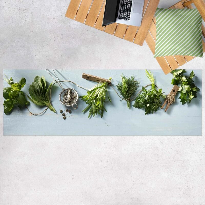 Alfombras vinílicas - Bundled Herbs - Panorama Formato apaisado Dimensión LxA: 30cm x 90cm
Alfombras vinílicas - Bundled Herbs - Panorama Formato apaisado Dimensión LxA: 30cm x 90cm