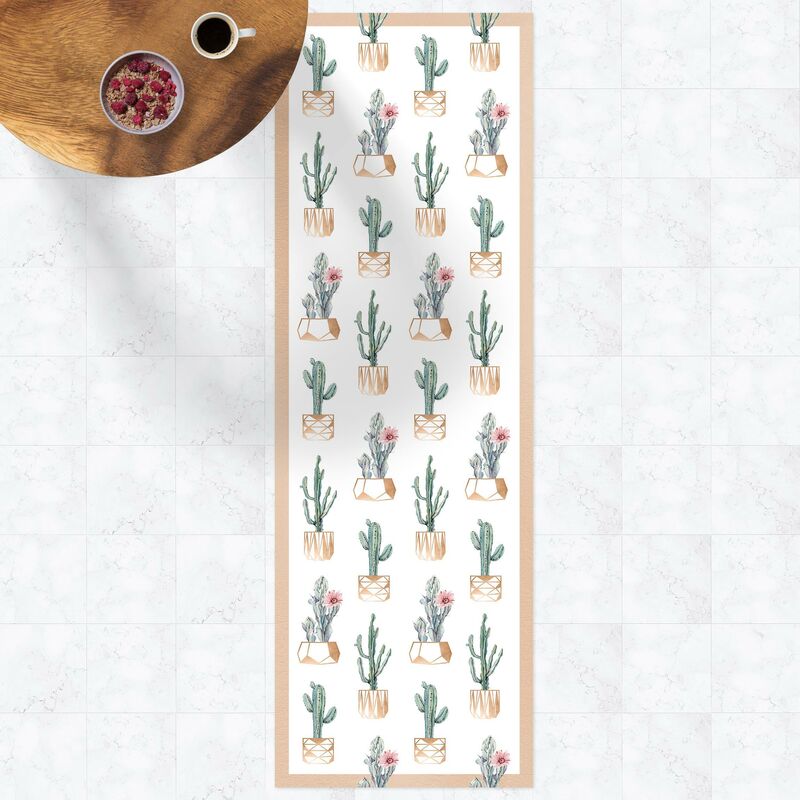 Bilderwelten - Alfombras vinílicas - Cacti In Copper Pot With Frame - Panorámico Dimensión LxA: 240cm x 80cm
Bilderwelten - Alfombras vinílicas - Cacti In Copper Pot With Frame - Panorámico Dimensión LxA: 240cm x 80cm