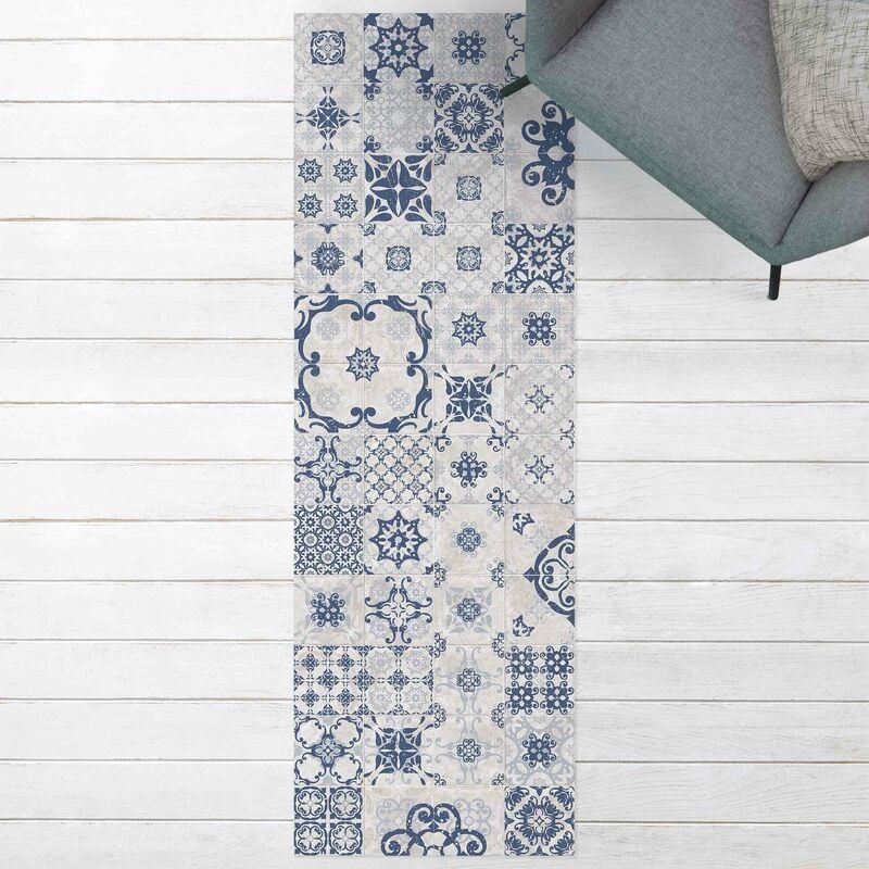 Bilderwelten - Alfombras vinílicas - Ceramic Tiles Agadir Blue - Panorámico Dimensión LxA: 210cm x 70cm
Bilderwelten - Alfombras vinílicas - Ceramic Tiles Agadir Blue - Panorámico Dimensión LxA: 210cm x 70cm