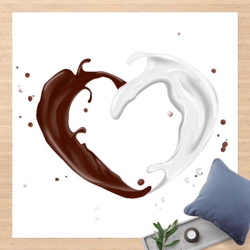 Alfombras vinílicas - Chocolate Milk Heart - Cuadrado 1:1 Dimensión LxA: 140cm x 140cm
Alfombras vinílicas - Chocolate Milk Heart - Cuadrado 1:1 Dimensión LxA: 140cm x 140cm