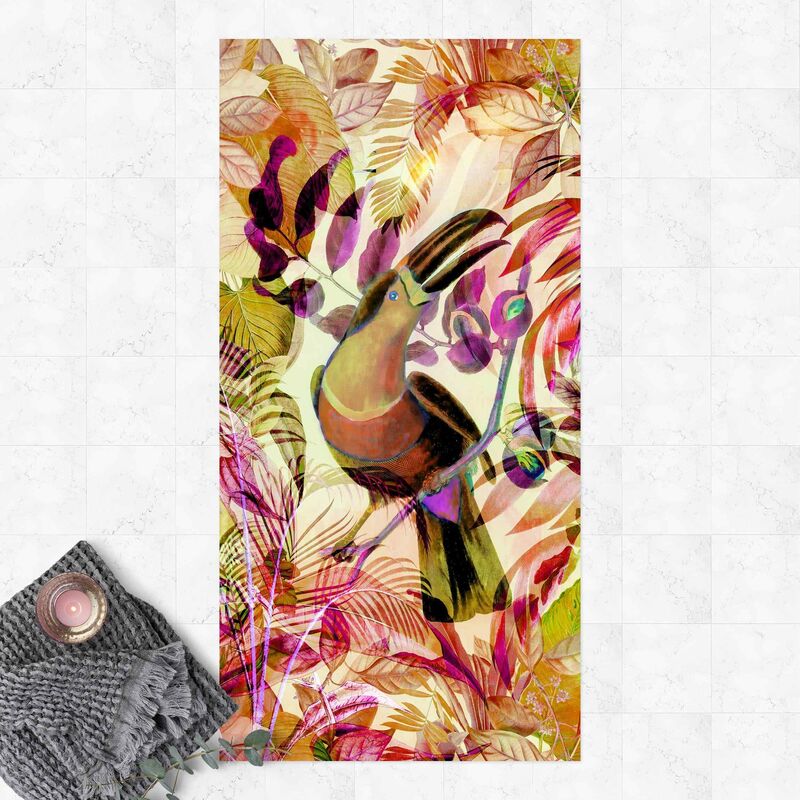 Bilderwelten - Alfombras vinílicas - Colourful Collage - Toucan - Alto 2:1 Dimensión LxA: 160cm x 80cm
Bilderwelten - Alfombras vinílicas - Colourful Collage - Toucan - Alto 2:1 Dimensión LxA: 160cm x 80cm
