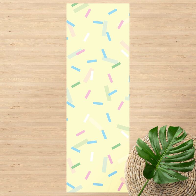 Alfombras vinílicas - Colourful Confetti Of Pastel Stripes - Panorámico Dimensión LxA: 180cm x 60cm
Alfombras vinílicas - Colourful Confetti Of Pastel Stripes - Panorámico Dimensión LxA: 180cm x 60cm