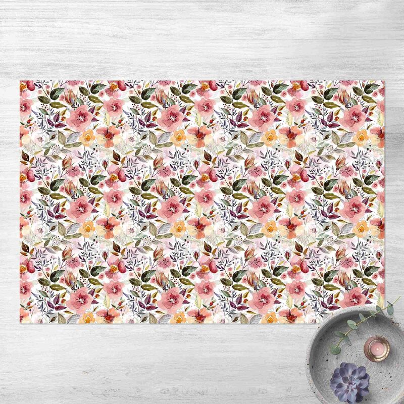 Alfombras vinílicas - Colourful Flower Mix With Watercolour - Apaisado 2:3 Dimensión LxA: 60cm x 90cm
Alfombras vinílicas - Colourful Flower Mix With Watercolour - Apaisado 2:3 Dimensión LxA: 60cm x 90cm