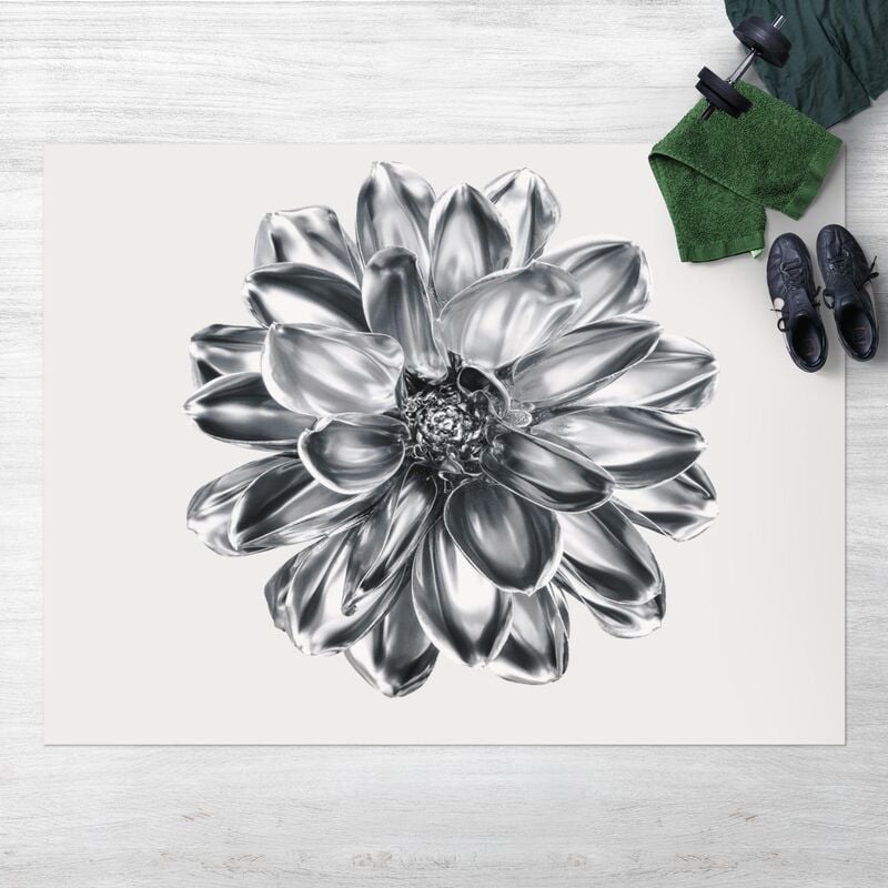 Alfombras vinílicas - Dahlia Flower Silver Metallic - Apaisado 3:4 Dimensión LxA: 60cm x 80cm
Alfombras vinílicas - Dahlia Flower Silver Metallic - Apaisado 3:4 Dimensión LxA: 60cm x 80cm