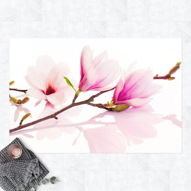 Alfombras vinílicas - Delicate Magnolia Branch - Apaisado 2:3 Dimensión LxA: 80cm x 120cm
Alfombras vinílicas - Delicate Magnolia Branch - Apaisado 2:3 Dimensión LxA: 80cm x 120cm
