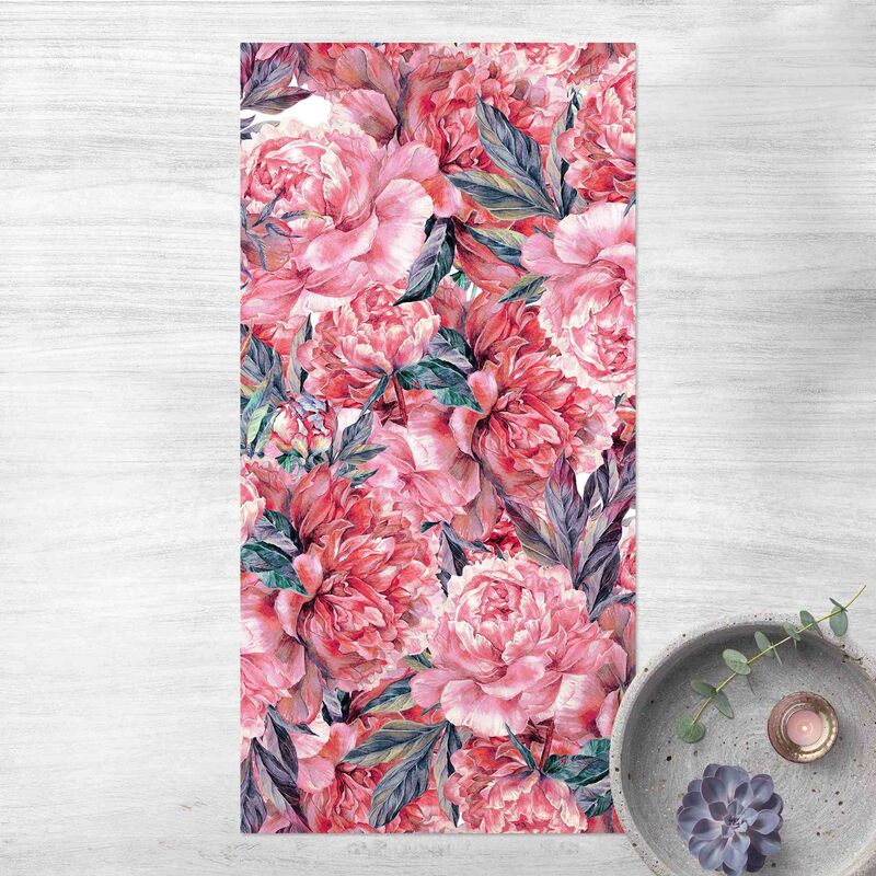 Alfombras vinílicas - Delicate Watercolour Red Peony Pattern - Alto 2:1 Dimensión LxA: 100cm x 50cm
Alfombras vinílicas - Delicate Watercolour Red Peony Pattern - Alto 2:1 Dimensión LxA: 100cm x 50cm
