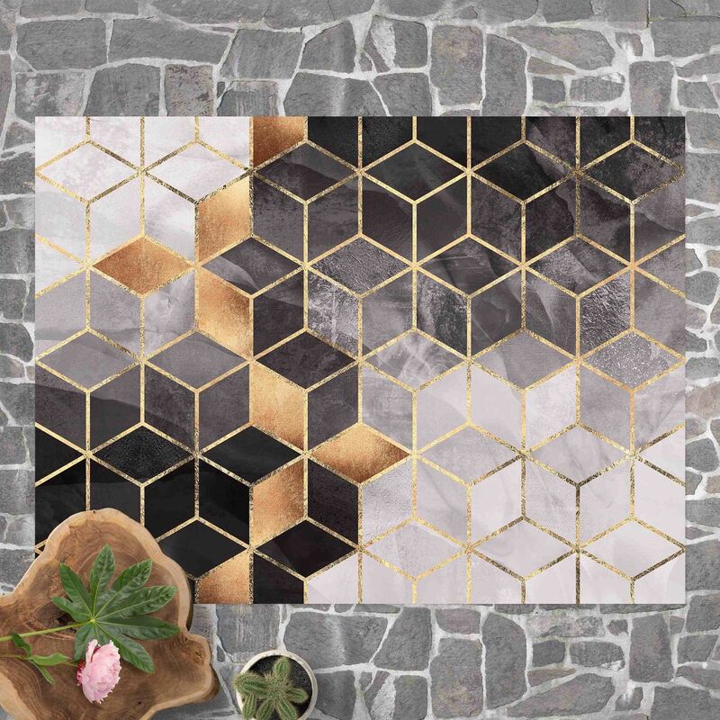 Alfombras vinílicas - Elisabeth Fredriksson - Black And White Golden Geometry - Apaisado 3:4 Dimensión LxA: 135cm x 180cm
Alfombras vinílicas - Elisabeth Fredriksson - Black And White Golden Geometry - Apaisado 3:4 Dimensión LxA: 135cm x 180cm