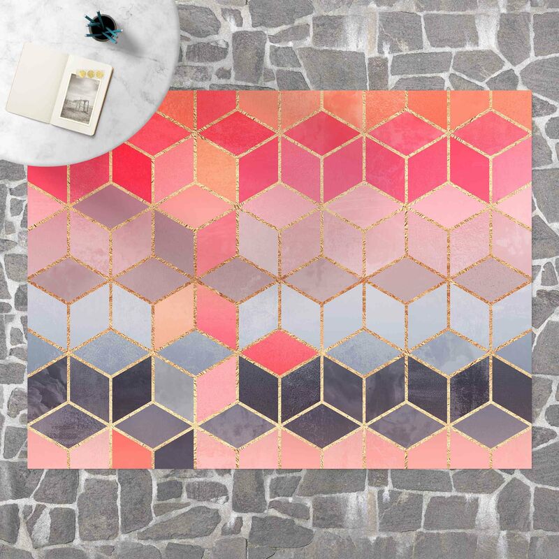 Alfombras vinílicas - Elisabeth Fredriksson - Colourful Pastel Golden Geometrie - Apaisado 3:4 Dimensión LxA: 90cm x 120cm
Alfombras vinílicas - Elisabeth Fredriksson - Colourful Pastel Golden Geometrie - Apaisado 3:4 Dimensión LxA: 90cm x 120cm