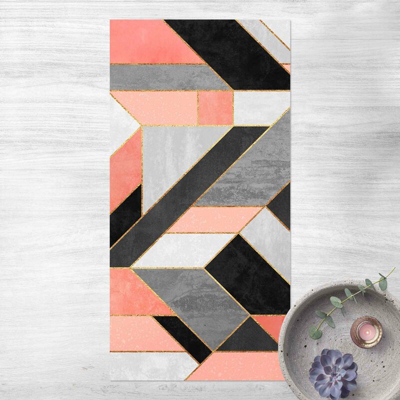 Bilderwelten - Alfombras vinílicas - Elisabeth Fredriksson - Geometry Pink And Gold - Alto 2:1 Dimensión LxA: 180cm x 90cm
Bilderwelten - Alfombras vinílicas - Elisabeth Fredriksson - Geometry Pink And Gold - Alto 2:1 Dimensión LxA: 180cm x 90cm