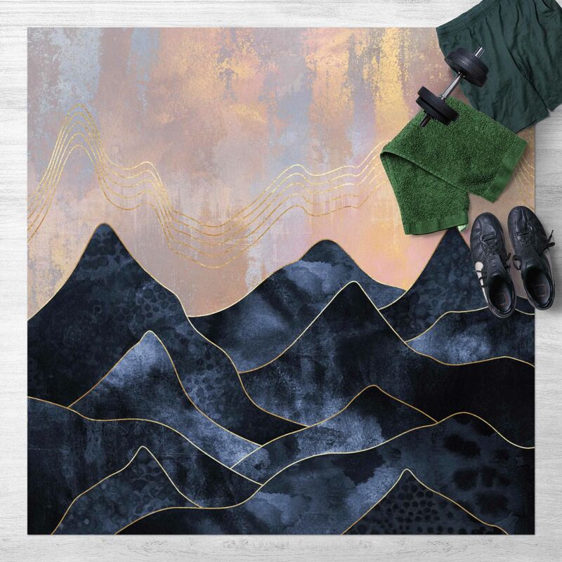 Bilderwelten - Alfombras vinílicas - Elisabeth Fredriksson - Golden Dawn Over Mountains - Cuadrado 1:1 Dimensión LxA: 40cm x 40cm
Bilderwelten - Alfombras vinílicas - Elisabeth Fredriksson - Golden Dawn Over Mountains - Cuadrado 1:1 Dimensión LxA: 40cm x 40cm