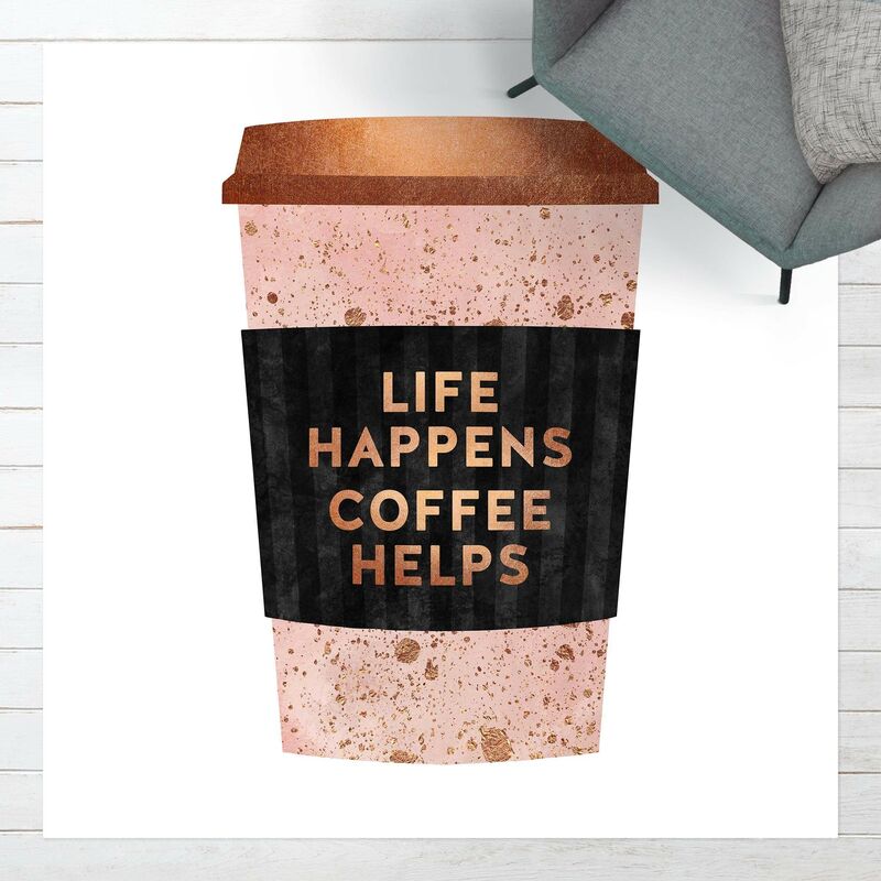 Alfombras vinílicas - Elisabeth Fredriksson - Life Happens Coffee Helps Gold - Cuadrado 1:1 Dimensión LxA: 80cm x 80cm
Alfombras vinílicas - Elisabeth Fredriksson - Life Happens Coffee Helps Gold - Cuadrado 1:1 Dimensión LxA: 80cm x 80cm