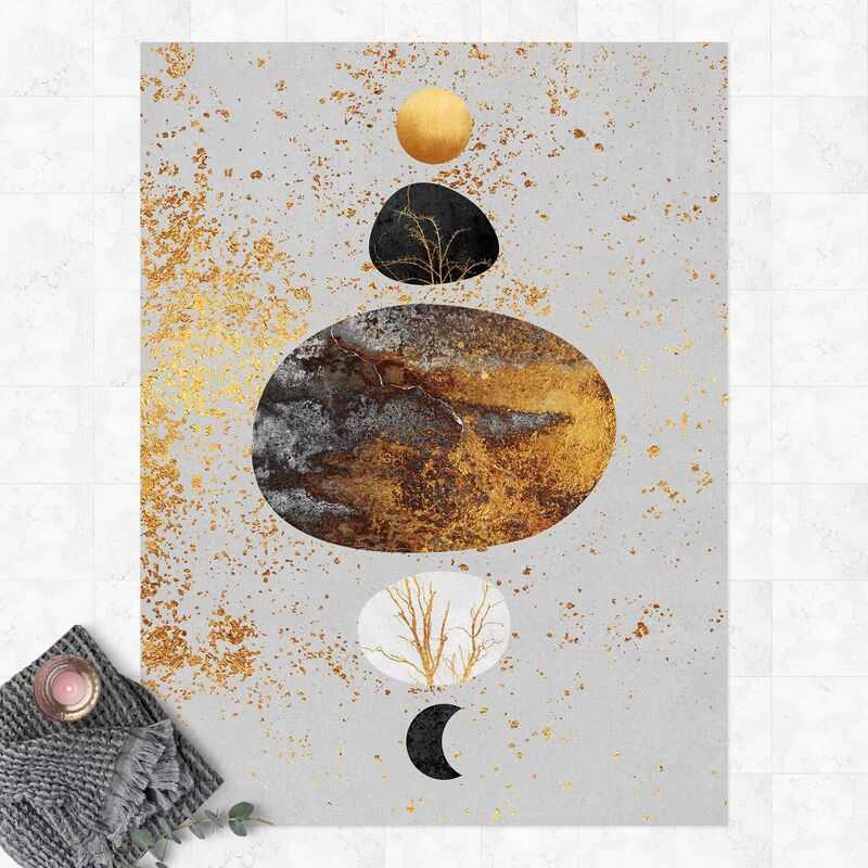 Alfombras vinílicas - Elisabeth Fredriksson - Sun And Moon In Golden Glory - Alto 4:3 Dimensión LxA: 140cm x 105cm
Alfombras vinílicas - Elisabeth Fredriksson - Sun And Moon In Golden Glory - Alto 4:3 Dimensión LxA: 140cm x 105cm