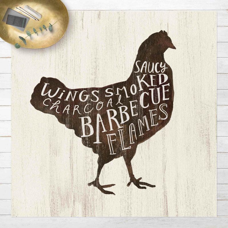 Alfombras vinílicas - Farm BBQ - Chicken - Cuadrado 1:1 Dimensión LxA: 80cm x 80cm
Alfombras vinílicas - Farm BBQ - Chicken - Cuadrado 1:1 Dimensión LxA: 80cm x 80cm