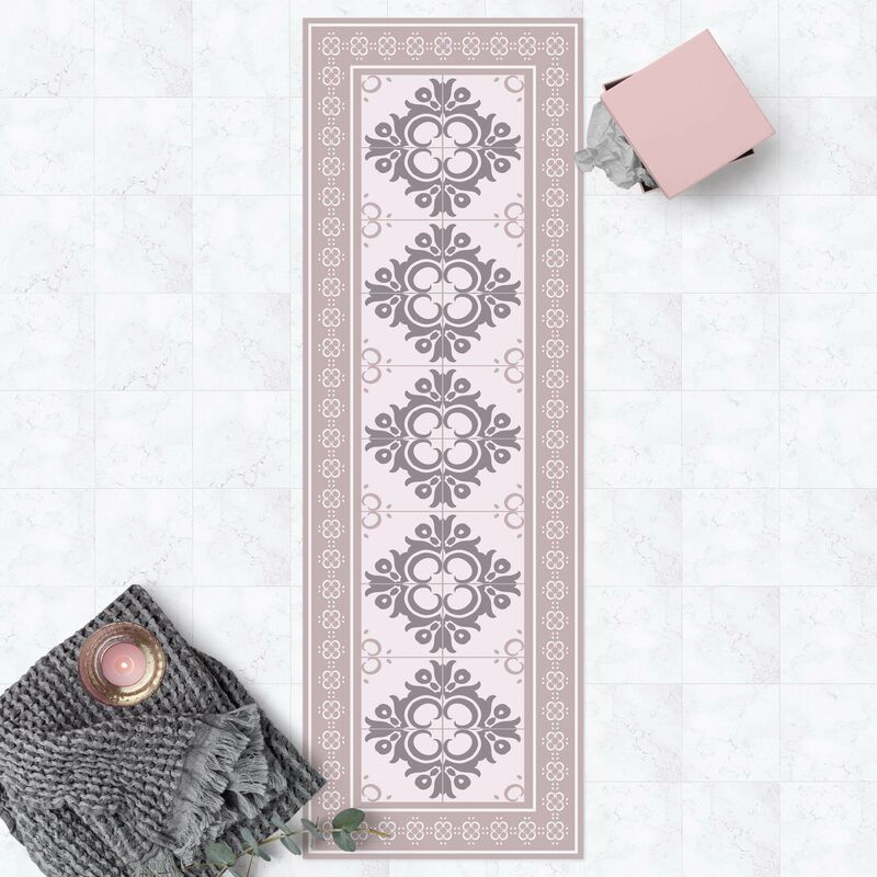 Bilderwelten - Alfombras vinílicas - Floral Tiles Warm Grey Colour Buds With Border - Panorámico Dimensión LxA: 300cm x 100cm
Bilderwelten - Alfombras vinílicas - Floral Tiles Warm Grey Colour Buds With Border - Panorámico Dimensión LxA: 300cm x 100cm