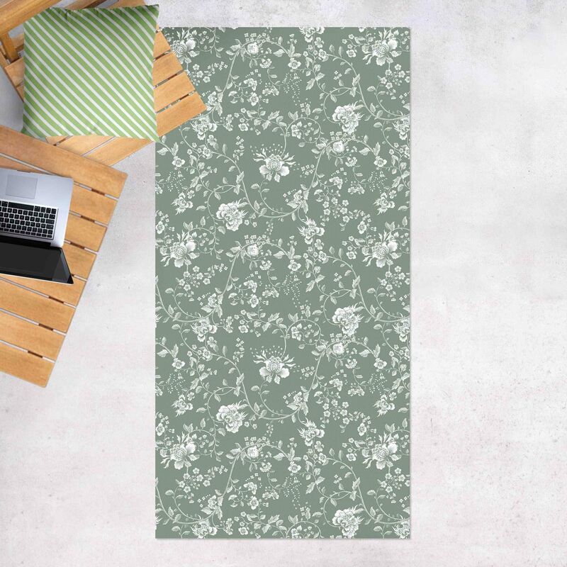 Alfombras vinílicas - Flower Tendrils On Green - Alto 2:1 Dimensión LxA: 140cm x 70cm
Alfombras vinílicas - Flower Tendrils On Green - Alto 2:1 Dimensión LxA: 140cm x 70cm