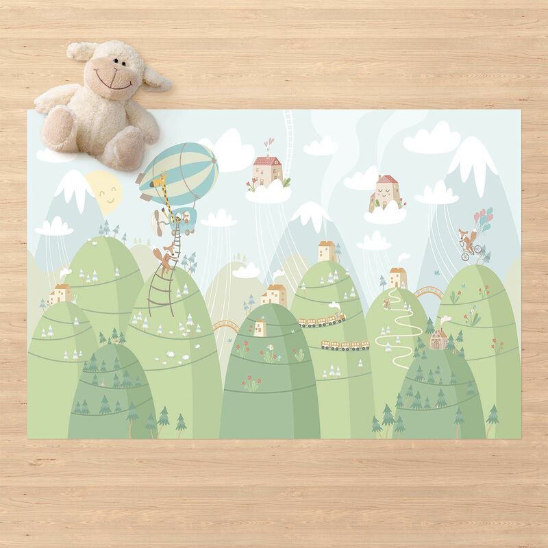 Alfombras vinílicas - Forest With Houses And Animals - Apaisado 2:3 Dimensión LxA: 40cm x 60cm 
Alfombras vinílicas - Forest With Houses And Animals - Apaisado 2:3 Dimensión LxA: 40cm x 60cm