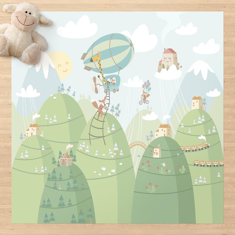 Bilderwelten - Alfombras vinílicas - Forest With Houses And Animals - Cuadrado 1:1 Dimensión LxA: 120cm x 120cm
Bilderwelten - Alfombras vinílicas - Forest With Houses And Animals - Cuadrado 1:1 Dimensión LxA: 120cm x 120cm