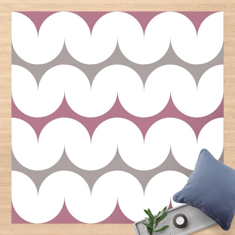 Alfombras vinílicas - Geometrical Pattern Bulging Waves - Cuadrado 1:1 Dimensión LxA: 60cm x 60cm
Alfombras vinílicas - Geometrical Pattern Bulging Waves - Cuadrado 1:1 Dimensión LxA: 60cm x 60cm