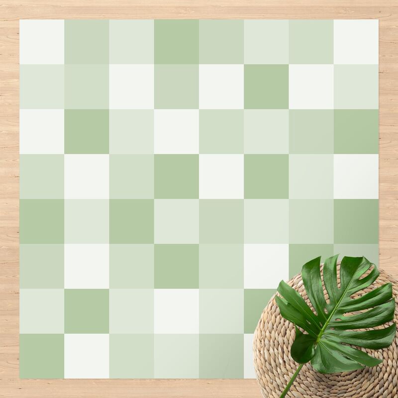 Alfombras vinílicas - Geometrical Pattern Colourful Chessboard Green - Cuadrado 1:1 Dimensión LxA: 40cm x 40cm
Alfombras vinílicas - Geometrical Pattern Colourful Chessboard Green - Cuadrado 1:1 Dimensión LxA: 40cm x 40cm
