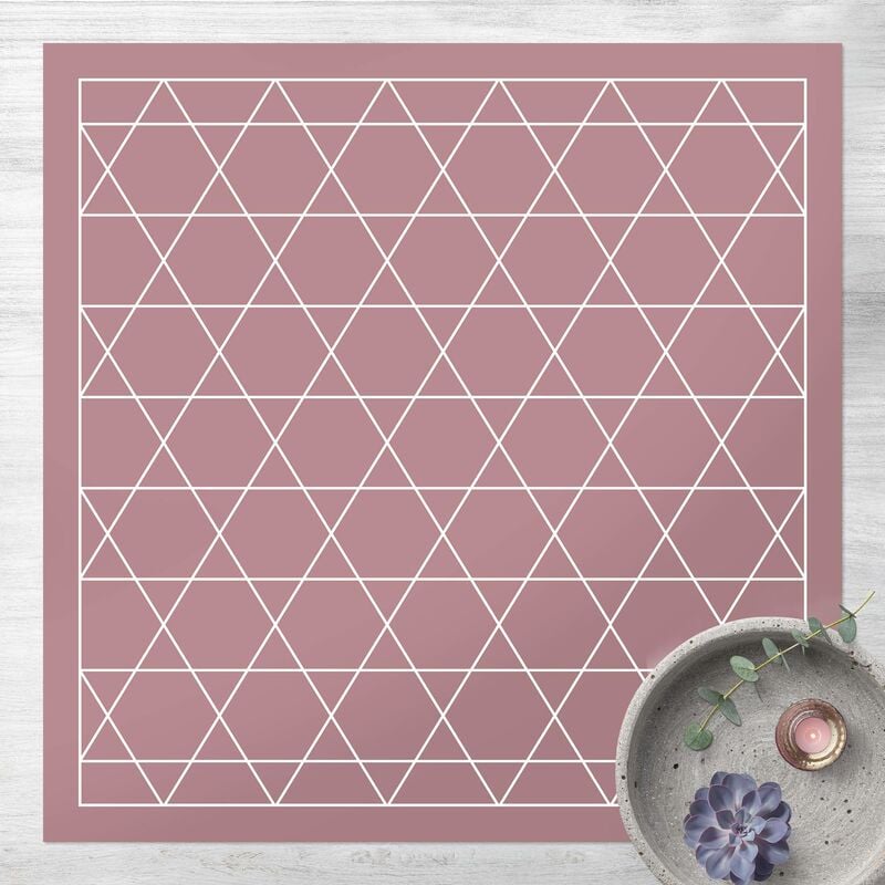 Alfombras vinílicas - Geometrical Pattern Hexagonal Stars With Frame - Cuadrado 1:1 Dimensión LxA: 40cm x 40cm
Alfombras vinílicas - Geometrical Pattern Hexagonal Stars With Frame - Cuadrado 1:1 Dimensión LxA: 40cm x 40cm