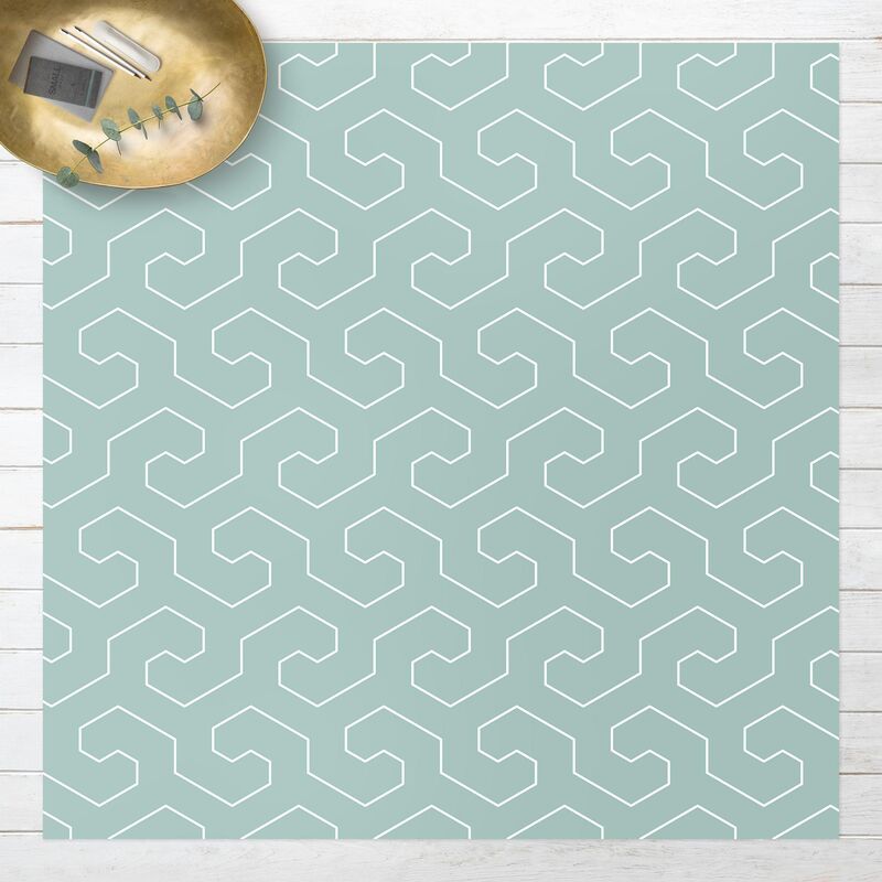 Bilderwelten - Alfombras vinílicas - Geometrical Pattern Mirrored Horizontal Waves - Cuadrado 1:1 Dimensión LxA: 140cm x 140cm
Bilderwelten - Alfombras vinílicas - Geometrical Pattern Mirrored Horizontal Waves - Cuadrado 1:1 Dimensión LxA: 140cm x 140cm
