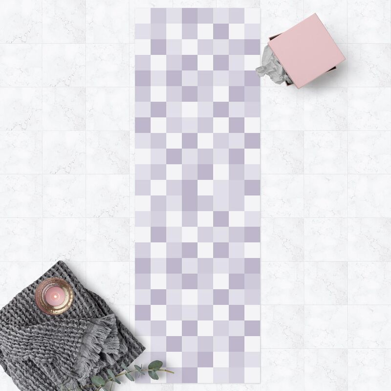 Alfombras vinílicas - Geometrical Pattern Mosaic Lilac Colour - Panorámico Dimensión LxA: 270cm x 90cm
Alfombras vinílicas - Geometrical Pattern Mosaic Lilac Colour - Panorámico Dimensión LxA: 270cm x 90cm
