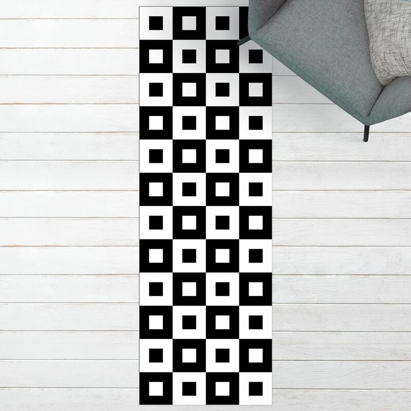 Alfombras vinílicas - Geometrical Pattern Of Black And White Squares, - Panorámico Dimensión LxA: 180cm x 60cm
Alfombras vinílicas - Geometrical Pattern Of Black And White Squares, - Panorámico Dimensión LxA: 180cm x 60cm