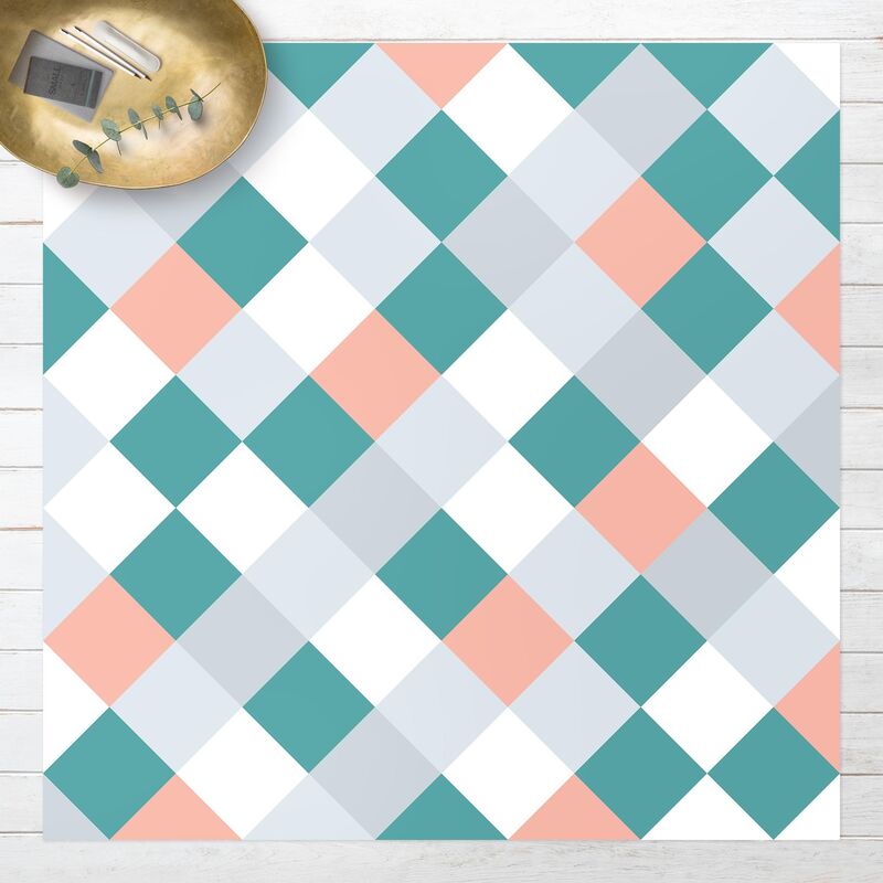 Alfombras vinílicas - Geometrical Pattern Rotated Chessboard Apricot - Cuadrado 1:1 Dimensión LxA: 100cm x 100cm
Alfombras vinílicas - Geometrical Pattern Rotated Chessboard Apricot - Cuadrado 1:1 Dimensión LxA: 100cm x 100cm