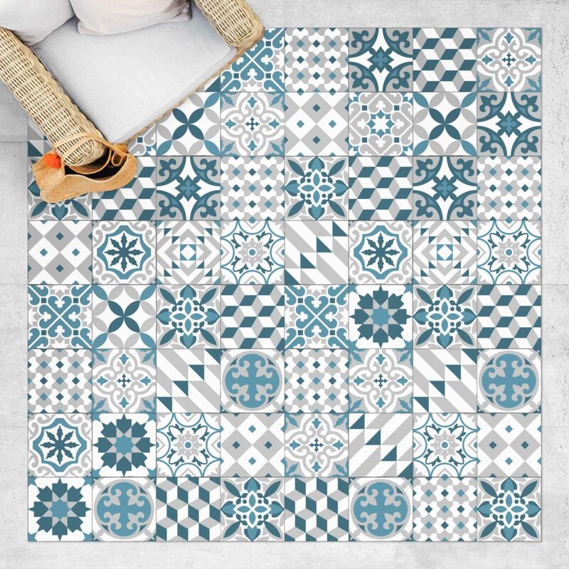 Alfombras vinílicas - Geometrical Tile Mix Blue Grey - Cuadrado 1:1 Dimensión LxA: 80cm x 80cm
Alfombras vinílicas - Geometrical Tile Mix Blue Grey - Cuadrado 1:1 Dimensión LxA: 80cm x 80cm