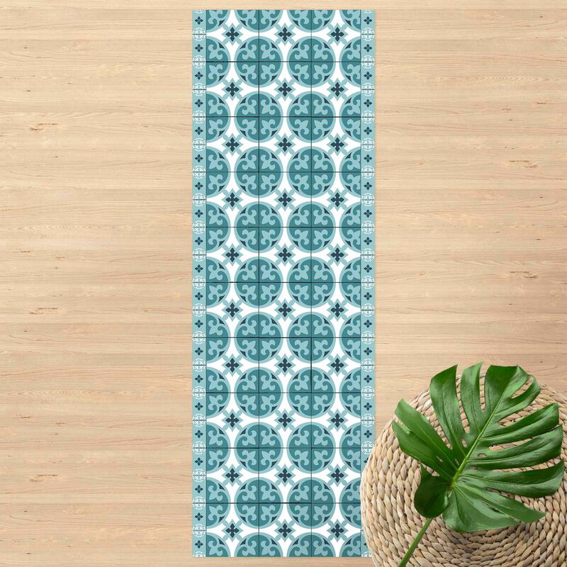 Bilderwelten - Alfombras vinílicas - Geometrical Tile Mix Circles Turquoise - Panorámico Dimensión LxA: 240cm x 80cm
Bilderwelten - Alfombras vinílicas - Geometrical Tile Mix Circles Turquoise - Panorámico Dimensión LxA: 240cm x 80cm