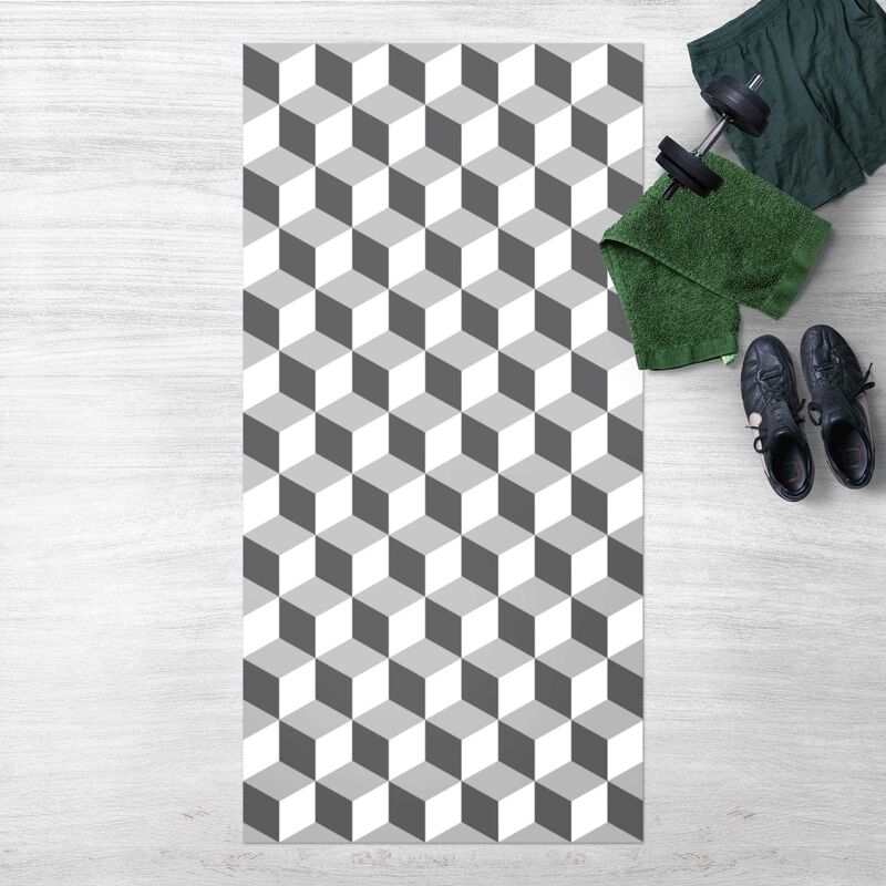 Bilderwelten - Alfombras vinílicas - Geometrical Tile Mix Cubes Grey - Alto 2:1 Dimensión LxA: 200cm x 100cm
Bilderwelten - Alfombras vinílicas - Geometrical Tile Mix Cubes Grey - Alto 2:1 Dimensión LxA: 200cm x 100cm