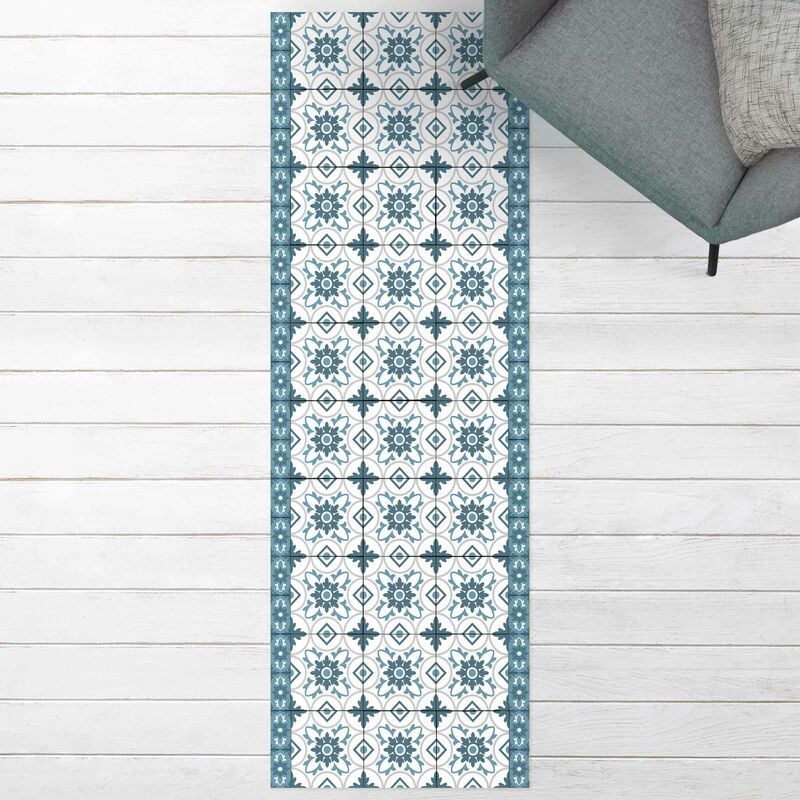 Alfombras vinílicas - Geometrical Tile Mix Flower Blue Grey - Panorámico Dimensión LxA: 120cm x 40cm
Alfombras vinílicas - Geometrical Tile Mix Flower Blue Grey - Panorámico Dimensión LxA: 120cm x 40cm