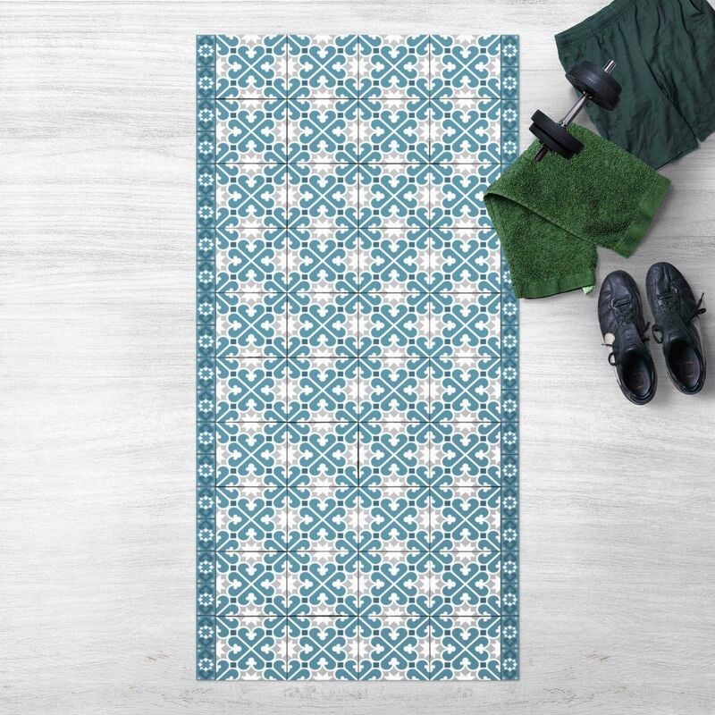 Alfombras vinílicas - Geometrical Tile Mix Hearts Blue Grey - Alto 2:1 Dimensión LxA: 100cm x 50cm
Alfombras vinílicas - Geometrical Tile Mix Hearts Blue Grey - Alto 2:1 Dimensión LxA: 100cm x 50cm