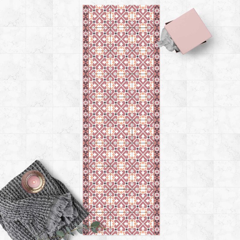 Alfombras vinílicas - Geometrical Tile Mix Hearts Orange - Panorámico Dimensión LxA: 120cm x 40cm
Alfombras vinílicas - Geometrical Tile Mix Hearts Orange - Panorámico Dimensión LxA: 120cm x 40cm