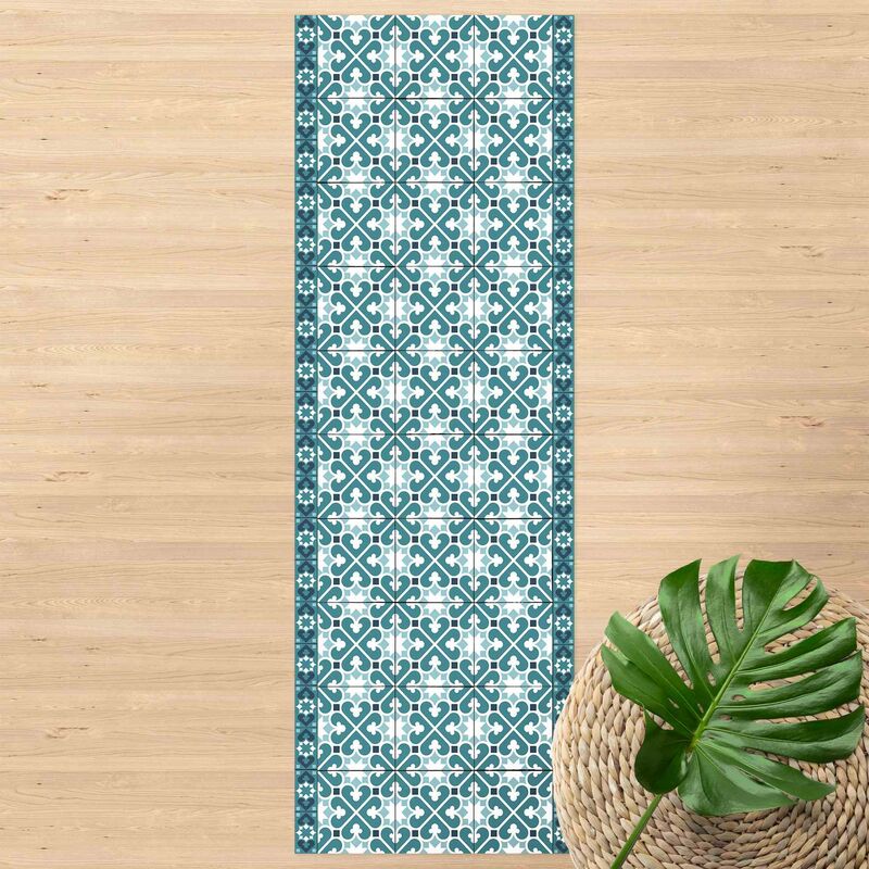 Bilderwelten - Alfombras vinílicas - Geometrical Tile Mix Hearts Turquoise - Panorámico Dimensión LxA: 240cm x 80cm
Bilderwelten - Alfombras vinílicas - Geometrical Tile Mix Hearts Turquoise - Panorámico Dimensión LxA: 240cm x 80cm